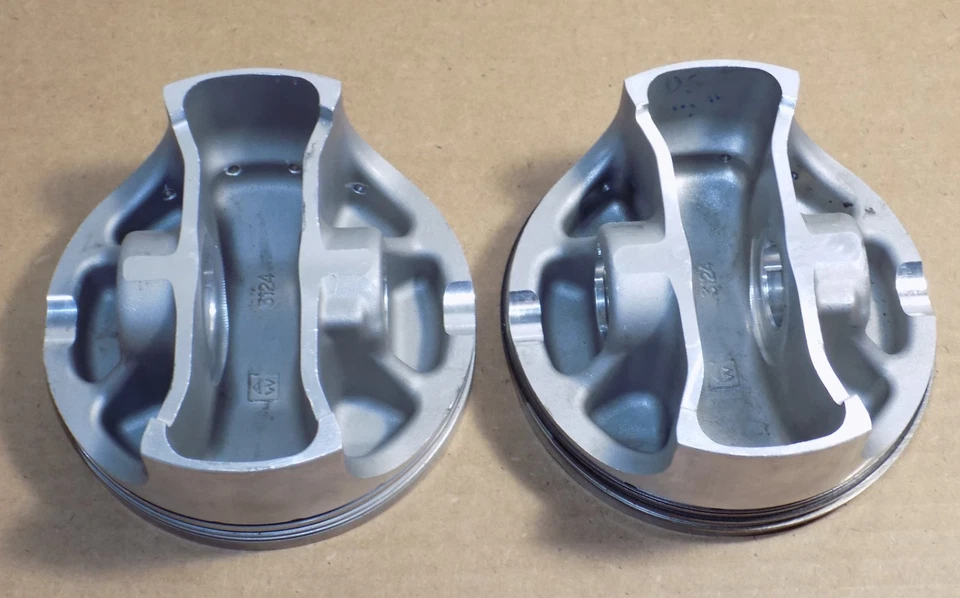 Juego de pistones con anillos, pasadores de muñeca Ducati 998 999 998R Monster S4RS 996R 12220642A Foto 3 de 3