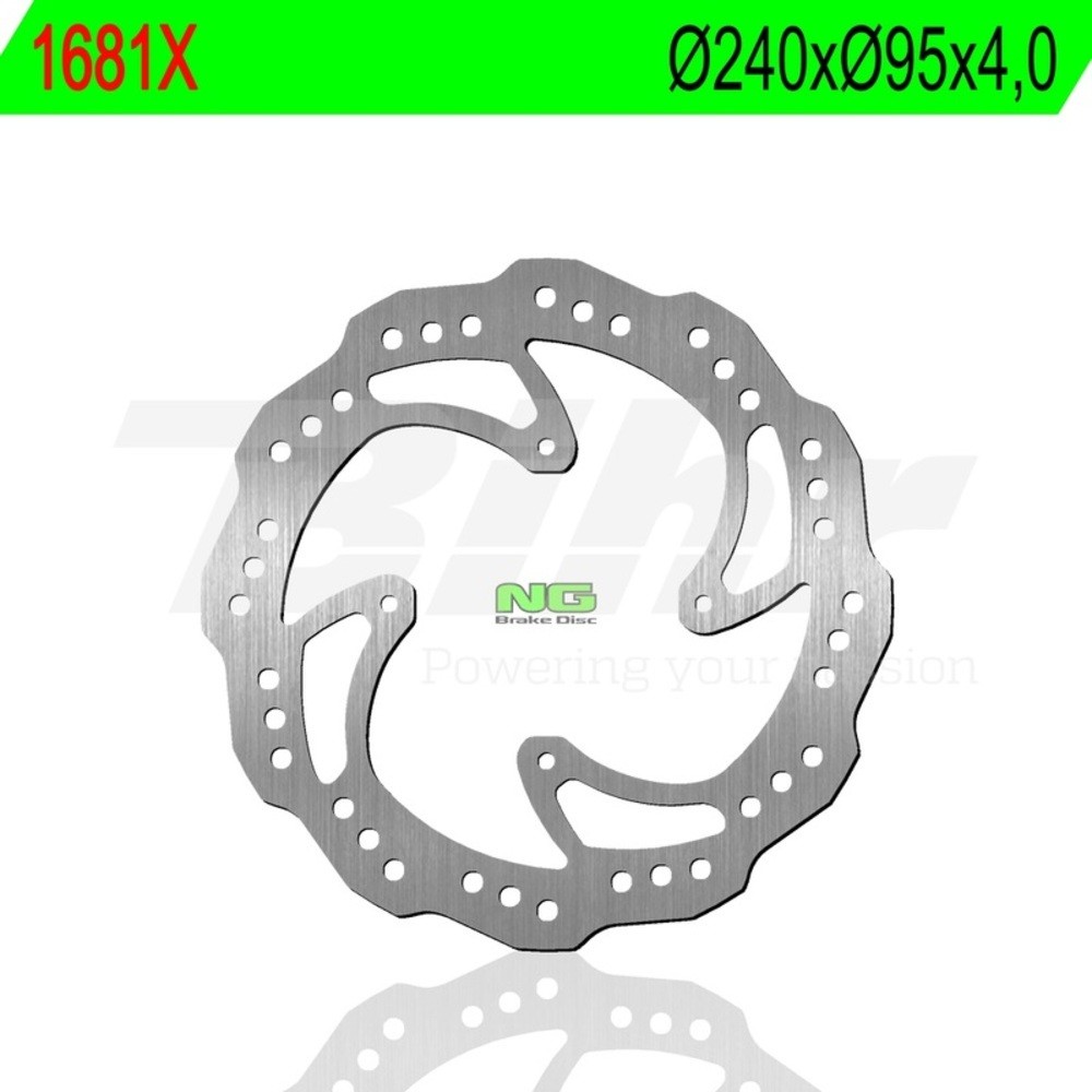 NG Fixed Wavy Brake Disc For Motorcycle Parts Accessories