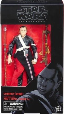 Hasbro Star Wars The Black Series 6'' Red Line #36 Chirrut Imwe Neu/OVP