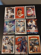 Mookie Betts 9 Card Lot Dodgers Inserts Topps