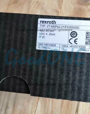 1PC NEW FOR Rexroth R901439038 VT-MSPA2-2X/F5/000/000 Amplifier