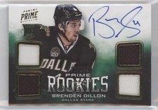 2012-13 Panini Prime Prime Rookies 126/249 Brenden Dillon #118 Auto 0i5j