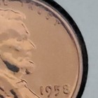 GEM 1958 Lincoln Wheat Small Cent RD Copper Business Strike Philadelphia KM#132 — photo 3