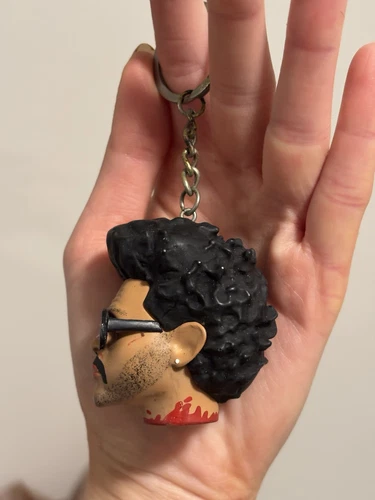 The Weeknd After Hours 3D Head Sculpted Keychain XO In Your Eyes Key Chain Gift