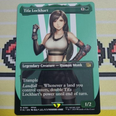Tifa Lockhart Tifa Lockhart Borderless Edition MTG