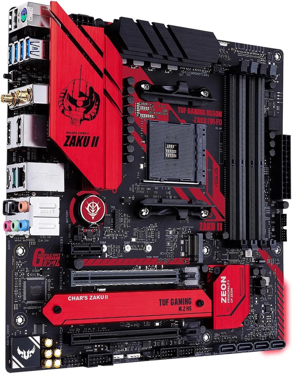 マザーボード ASUS TUF GAMING B550M ZAKU ASUS TUF GAMING B550M-ZAKU Wi-Fi AM4 AMD Micro ATX Motherboard | eBay