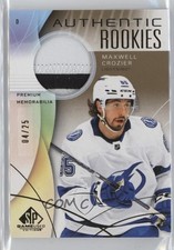 2024 Upper Deck SP Game Used Gold Premium Memorabilia 4/25 Maxwell Crozier 2d8
