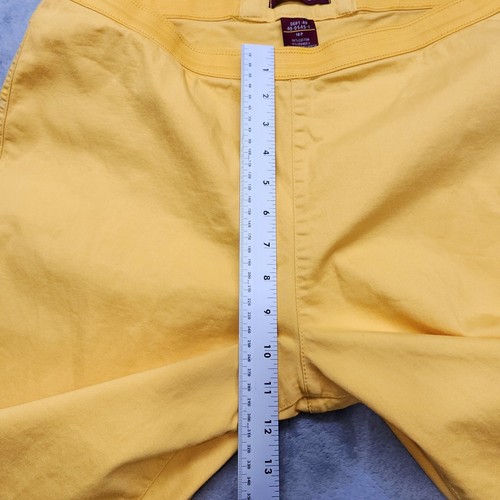 Jessica London Jeans Womens 18P PETITE Yellow Stretch Denim Straight-Leg Jegging - Picture 11 of 14