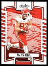 Travis Kelce 2023 Panini Absolute #99 Chiefs NFL READ FREE SHIPPING AutographDen