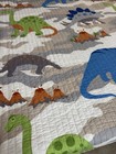 Colorful Dinosaur Quilt  & 2 Shams 86x88 queen #863 — photo 5