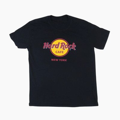 Hard Rock Cafe New York Black Cotton T Shirt Full Size S-5XL