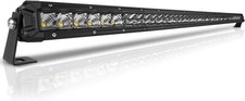 42 Inch 40000LM Single Row LED Light Bar Flood Spot