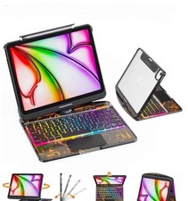 Funda Con Teclado Giratoria