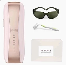  PLAVOGUE  Laser Hair Removal /  Safe at Home Rechargeable Ice-Cooling Touch New