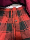 4 Hanes Men’s pj pajamas warm flannel long sleeve thermal shirts Sz S  EUC — photo 9