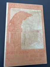 Cartolina Pro Panda Adunata Fascist Bologna 1922 Natale Di Roma