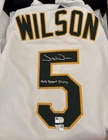Jacob Wilson Athletics Signed Nike Replica Jersey MLB Debut 7/19/24 Inscription