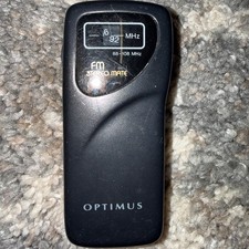 Optimus Stereo Mate 12-210A Portable FM Radio Mini Pocket Receiver RadioShack Vt