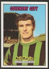A&BC-FOOTBALL 1970 (ORANGE BACK 001-085)-#068- COVENTRY CITY - NEIL MARTIN