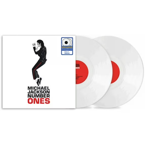 MICHAEL JACKSON Number Ones NEW 2LP WHITE VINYL Opaque Exclusive Rare Press Epic
