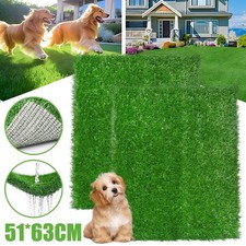 Dog Grass Pad 2 Reusable Artificial Turf for Dogs Potty for Indoor/Outdoor Use
