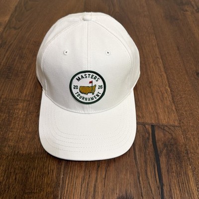 2026 Masters Golf WHITE Hat Augusta National NWT