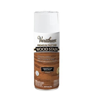 Wood Stain Spray Fast Dry 10.25 oz American Walnut Varathane Premium Hour Time