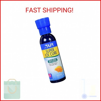 API LIQUID SUPER ICK CURE Fish remedy, Freshwater and Saltwater Fish Medication 