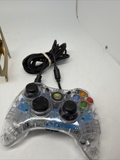 PDP Afterglow Xbox 360 Wired Controller Clear Green Glow Gamepad Working PL-3702