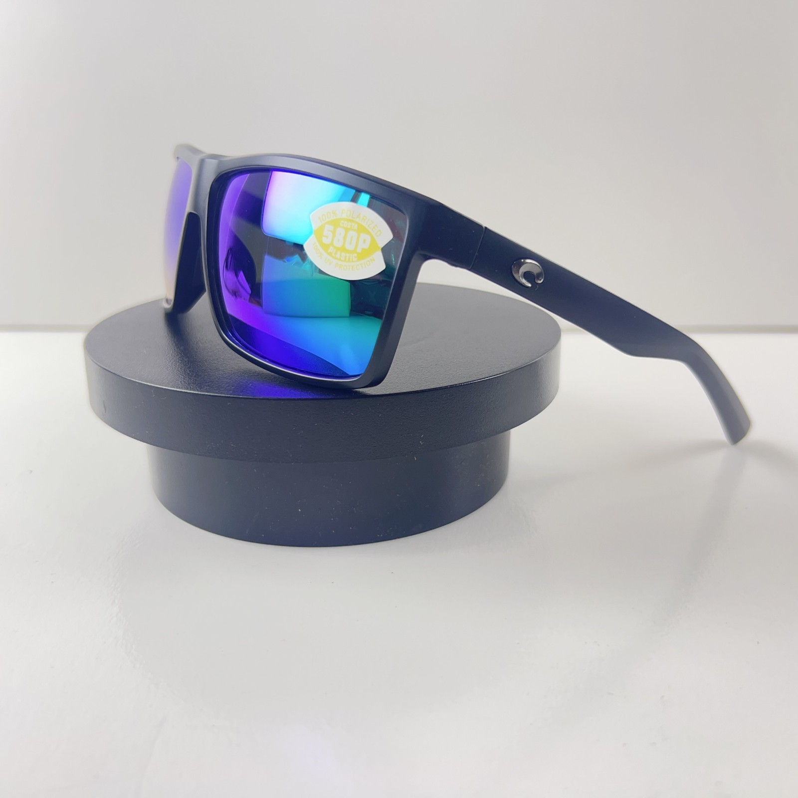 Costa Del Mar Rinconcito 580P High-end TR90 Black /Green Polarized Sunglasses 4