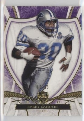 2013 Topps Supreme Violet 80/99 Barry Sanders #56 HOF 04br