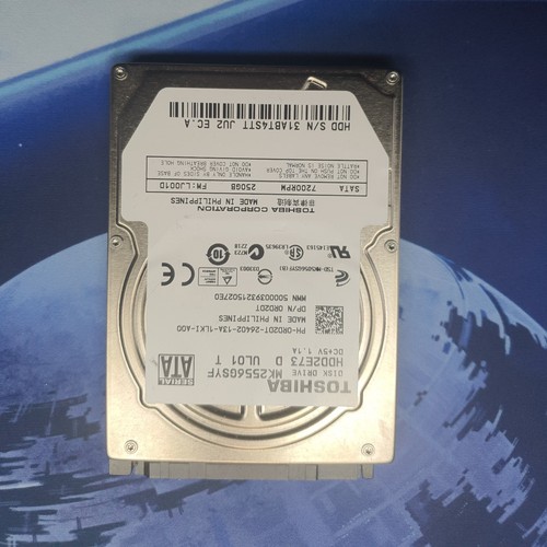 Toshiba HDD2H02 250GB 2,5 SATA Festplatte 5400RPM 8MB Cache