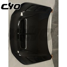 Free Shipping! Fit Honda Civic FE1 FL1 22+ Vented Carbon Fiber Front Hood Bonnet