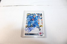 1992-93 Upper Deck Hockey Mike Ricci Card #477 Autographed