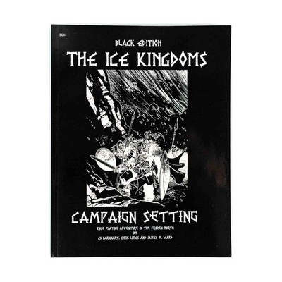 Mad Martian Ice Kingdoms Ice Kingdoms Campaign Setting (Black Ed) VG+