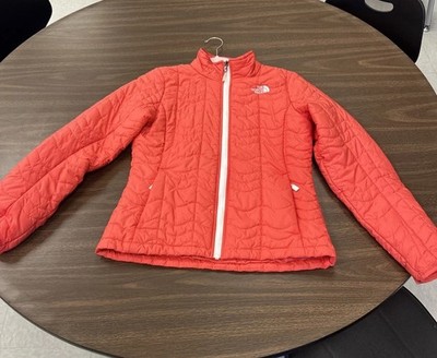 The North Face Quilted Puffer Jacket Paradise Pink Sz S /P Preppy