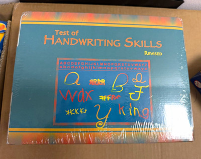 Test of Handwriting Skills Revised Study Guide for Handwriting Education