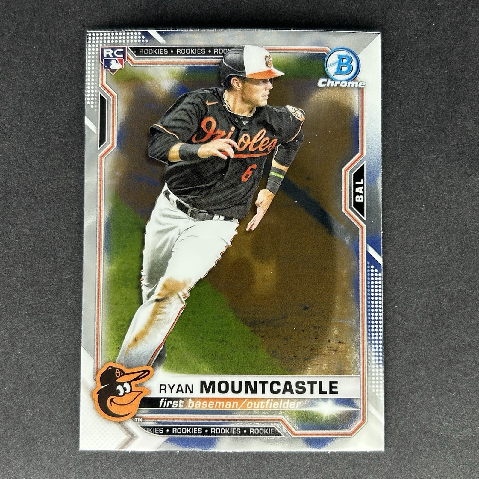 2021 Bowman Chrome Ryan Mountcastle Rookie Base #64
