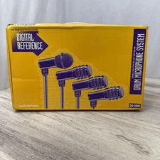 Audio Technica DR-DRM 4 Drum Microphone System Excellent Condition With Box
