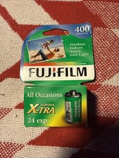 Fujifilm Superia X-TRA 400 35mm Film 24 Exposures EXPIRED 2019 Fujicolor