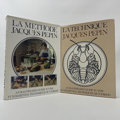La Technique & La Methode Illustrated Guides Jacques Pepin HC/DJ 77-79 Cookbook