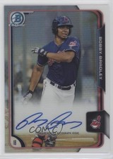 2015 Bowman Chrome Prospects Refractor 212/499 Bobby Bradley #BCAP-BB Auto pr9
