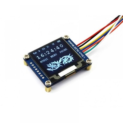 1.5'' 128x128 OLED Display Modul, einfarbig weiß, SPI/I2C Interface Raspberry Pi