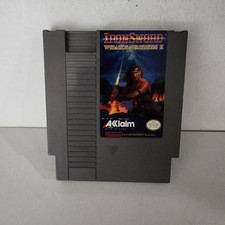 Iron Sword Wizards And Warriors 2 II NES Tested Cart Only No Manual