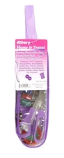 Allary Home and Travel Sewing Kit in Zipper Pouch with 8-1/2-Inch Scissors
