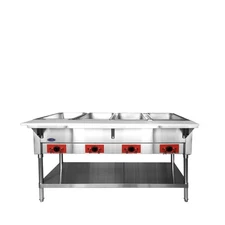 Atosa CSTEA-4C — 4 Open Well Electric Commercial Steam Table