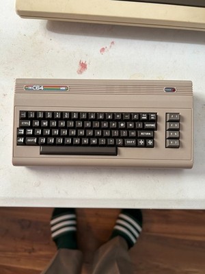 Commodore The C64 Mini RGL001 Retro Gaming Console, Good Condition, Barely Used