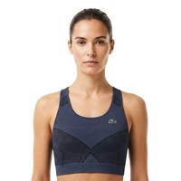 Lacoste Sport Nahtloser Sport-Bh Damen Marineblau S