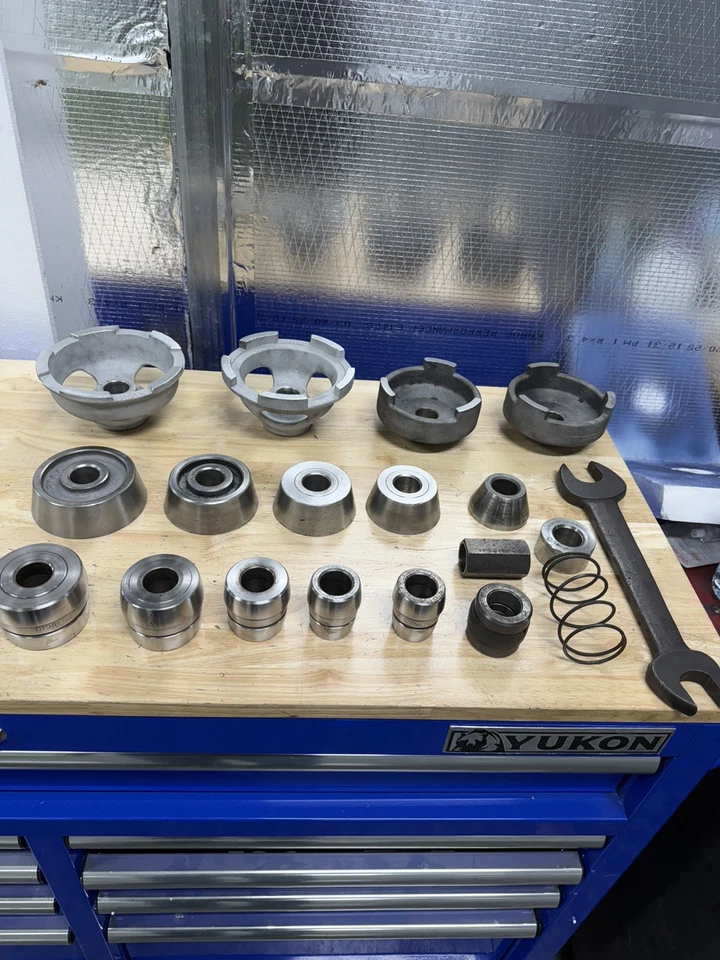 Conjunto adaptador de torno de freio Ammco 19 peças para torno de freio - Imagem 4 de 4