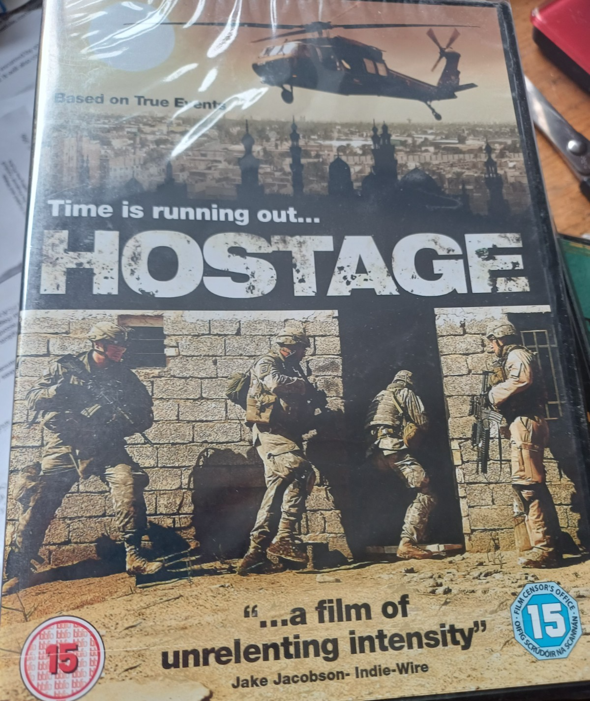 Hostage DVD (2015) Elyes Gabel, SEALED Free UK Postage